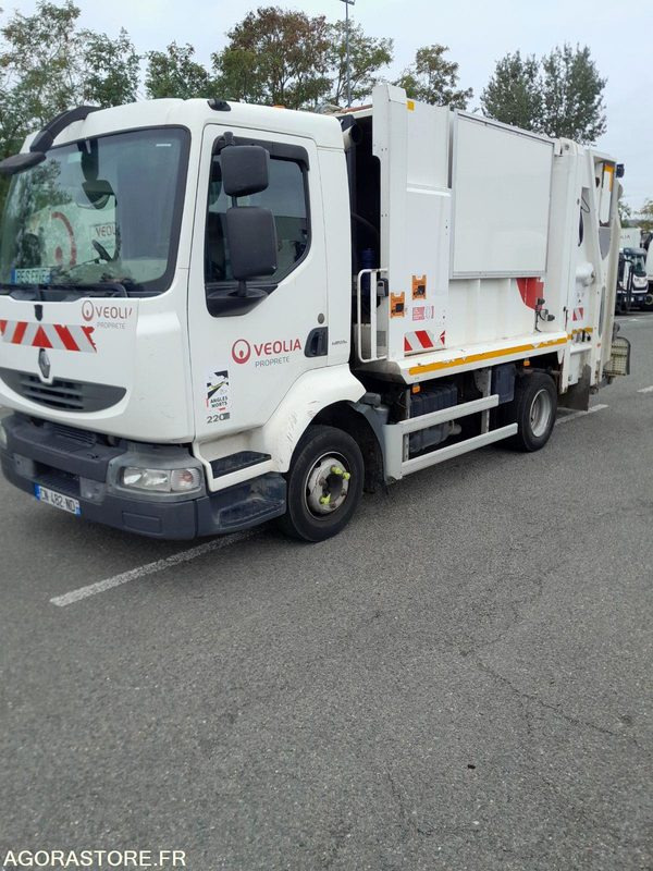 BOM 12T RENAULT GO (5607-66ICAM571X) - Garbage truck: picture 1 BOM 12T RENAULT GO (5607-66ICAM571X) - Garbage truck: picture 1