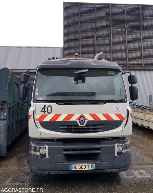 BOM RENAULT PREMIUM 340 - 20 m3 sur châssis 26T - 2014 - 180000km - Garbage truck: picture 1 BOM RENAULT PREMIUM 340 - 20 m3 sur châssis 26T - 2014 - 180000km - Garbage truck: picture 1