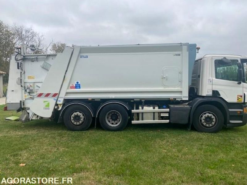 BOM SCANIA P 380 - Garbage truck: picture 3 BOM SCANIA P 380 - Garbage truck: picture 3