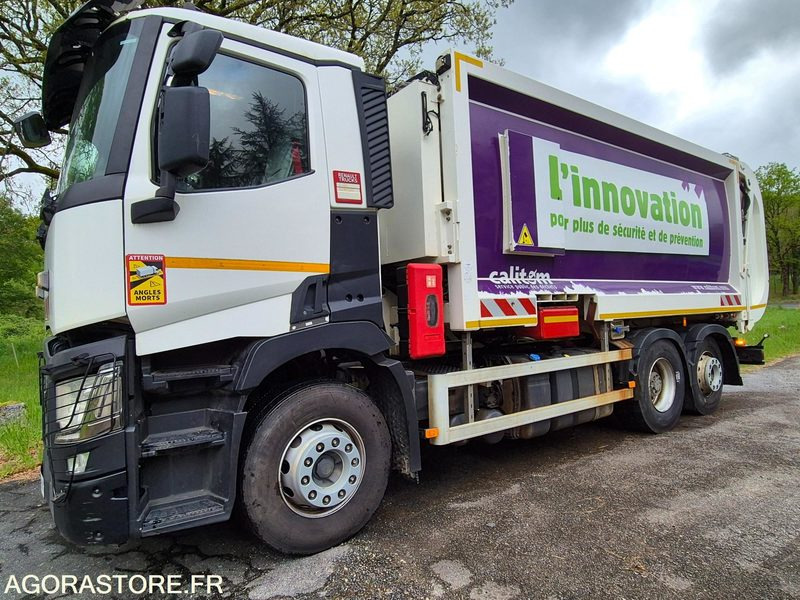 Benne à chargement latéral RENAULT C 430 167598 kms 26t 2017 - Garbage truck: picture 2 Benne à chargement latéral RENAULT C 430 167598 kms 26t 2017 - Garbage truck: picture 2