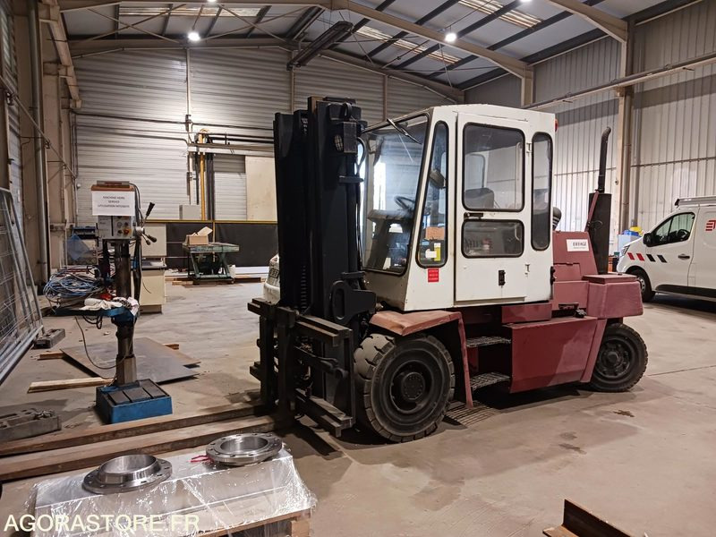 CHARIOT ELEVATEUR - KALMAR DC7/5-600 + POTENCE - 7924 HEURES - Diesel forklift: picture 2 CHARIOT ELEVATEUR - KALMAR DC7/5-600 + POTENCE - 7924 HEURES - Diesel forklift: picture 2
