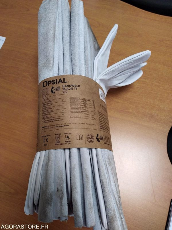 GANTS CUIR MANCHETTE - LOT 30 TAILLE 9 ET 10 TAILLE 11 - Tool/ Equipment: picture 2 GANTS CUIR MANCHETTE - LOT 30 TAILLE 9 ET 10 TAILLE 11 - Tool/ Equipment: picture 2