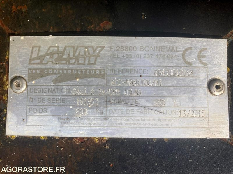 GODET 4X1 - ATTACHE MANITOU - Loader: picture 3 GODET 4X1 - ATTACHE MANITOU - Loader: picture 3