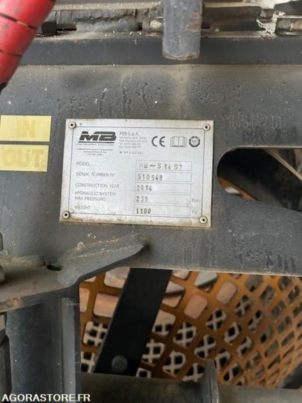 GODET CRIBLEUR MB S14 2014 - Sorting bucket: picture 3 GODET CRIBLEUR MB S14 2014 - Sorting bucket: picture 3