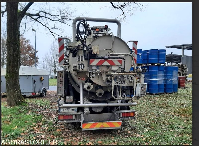 HYDROCUREUR MIXTE DAF BY-150-VN - 2002 - 365 120 KM - Vacuum truck: picture 2 HYDROCUREUR MIXTE DAF BY-150-VN - 2002 - 365 120 KM - Vacuum truck: picture 2