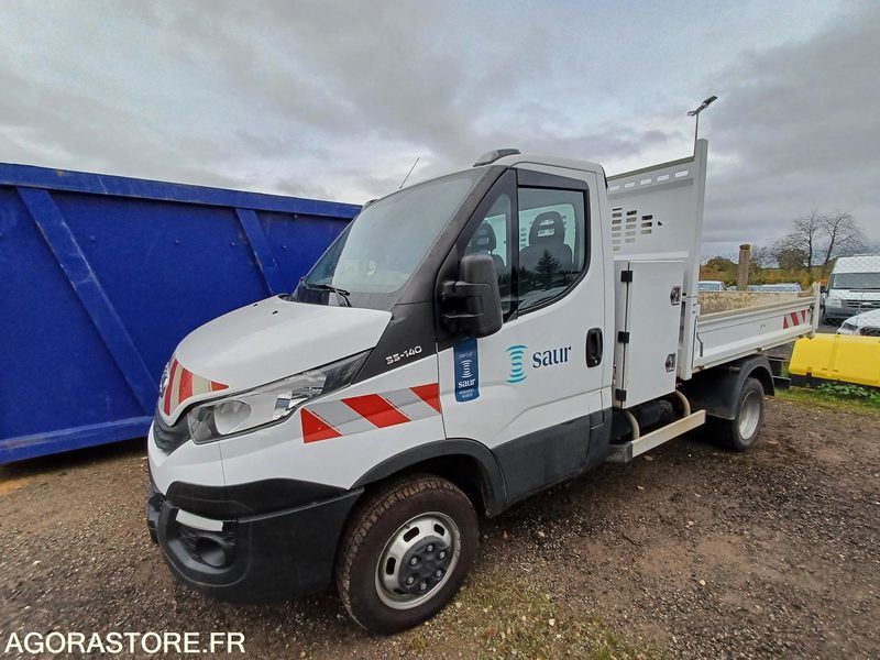 IVECO DAILY 35C14 BENNE - 2018 / 125 000 KM - Tipper van: picture 1 IVECO DAILY 35C14 BENNE - 2018 / 125 000 KM - Tipper van: picture 1