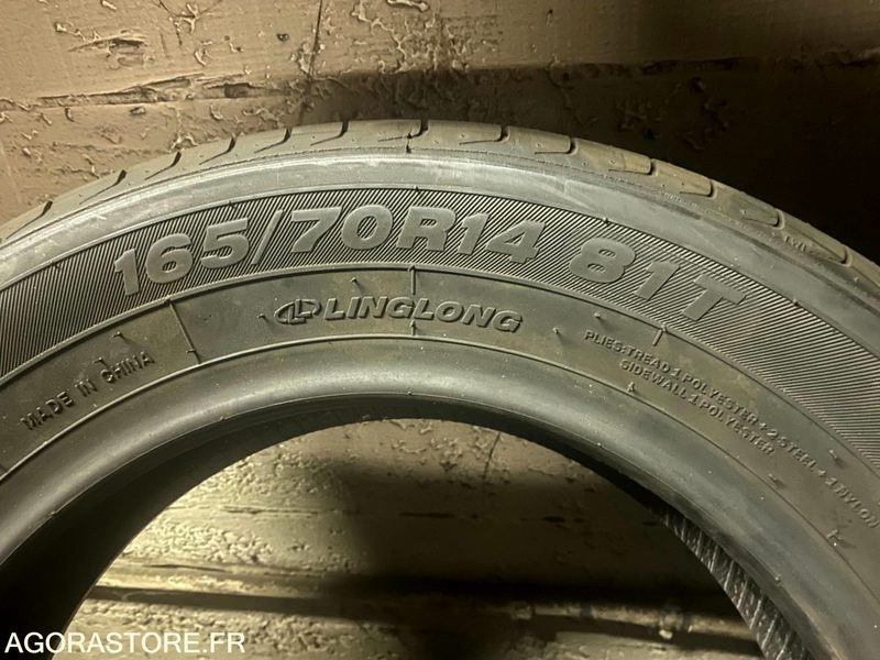 LOT DE 70 PNEUS ETE LINGLONG GREEN-MAX HP050 165/70R14 81T DOT 2022 - ETAT NEUF - Tire: picture 2 LOT DE 70 PNEUS ETE LINGLONG GREEN-MAX HP050 165/70R14 81T DOT 2022 - ETAT NEUF - Tire: picture 2