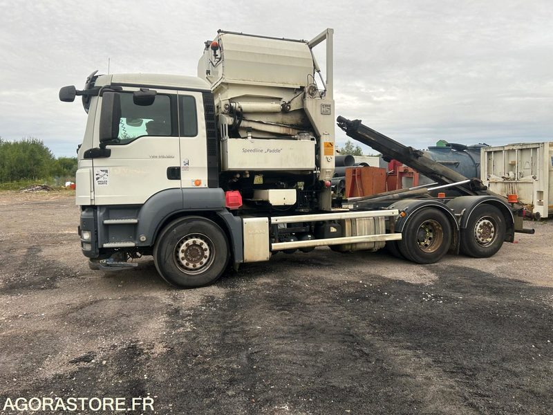 Man compacteur polybenne - 2011 - 325 000km - Garbage truck: picture 2 Man compacteur polybenne - 2011 - 325 000km - Garbage truck: picture 2