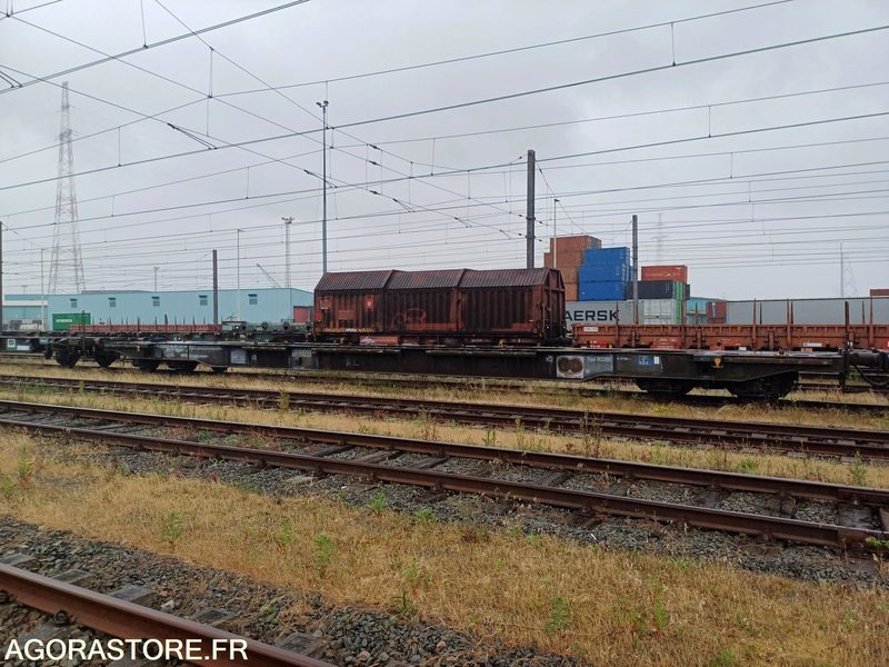Wagon plat intermodal type Sggnss – modèle 6432B0-4, 72 pieds - 2004 (ref 1546) - Other machinery: picture 3 Wagon plat intermodal type Sggnss – modèle 6432B0-4, 72 pieds - 2004 (ref 1546) - Other machinery: picture 3