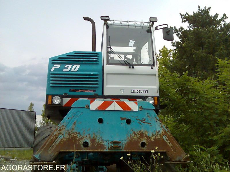PELLE A PNEUS PINGUELY P90 TURBO 2002 5365 HEURES - Excavator: picture 5 PELLE A PNEUS PINGUELY P90 TURBO 2002 5365 HEURES - Excavator: picture 5