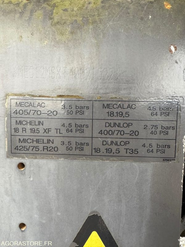 Pelleteuse Mecalac 12 MSX - 7250 HEURES - 2004 - Excavator: picture 5 Pelleteuse Mecalac 12 MSX - 7250 HEURES - 2004 - Excavator: picture 5