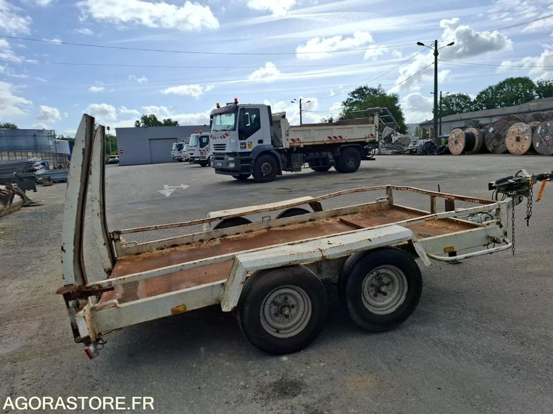 REMORQUE PORTE ENGINS PTC.3,5T DOUBLE ESSIEUX - Plant trailer: picture 4 REMORQUE PORTE ENGINS PTC.3,5T DOUBLE ESSIEUX - Plant trailer: picture 4