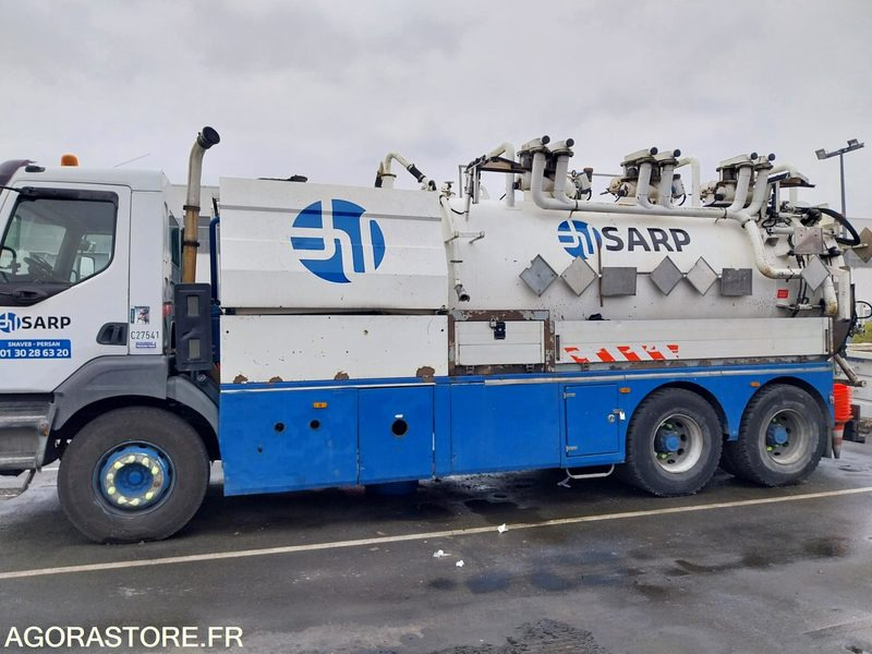 RENAULT KERAX HUWER ADR 2001 515000KM / PB BV EXPORT UNIQUEMENT - Vacuum truck: picture 2 RENAULT KERAX HUWER ADR 2001 515000KM / PB BV EXPORT UNIQUEMENT - Vacuum truck: picture 2