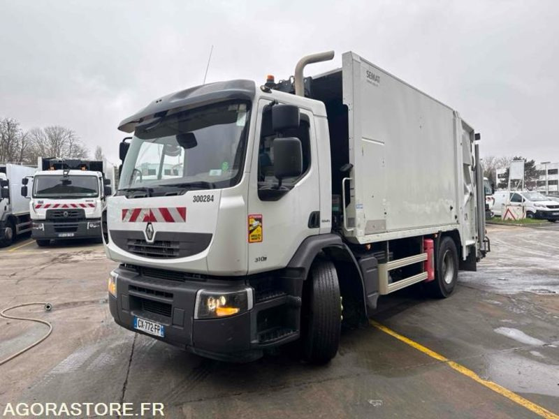 RENAULT PREMIUM 310,19 - BOM 16m3 SEMAT CARGOPAC 334 - 2013/166749 KM (CX772FP) - Garbage truck: picture 1 RENAULT PREMIUM 310,19 - BOM 16m3 SEMAT CARGOPAC 334 - 2013/166749 KM (CX772FP) - Garbage truck: picture 1