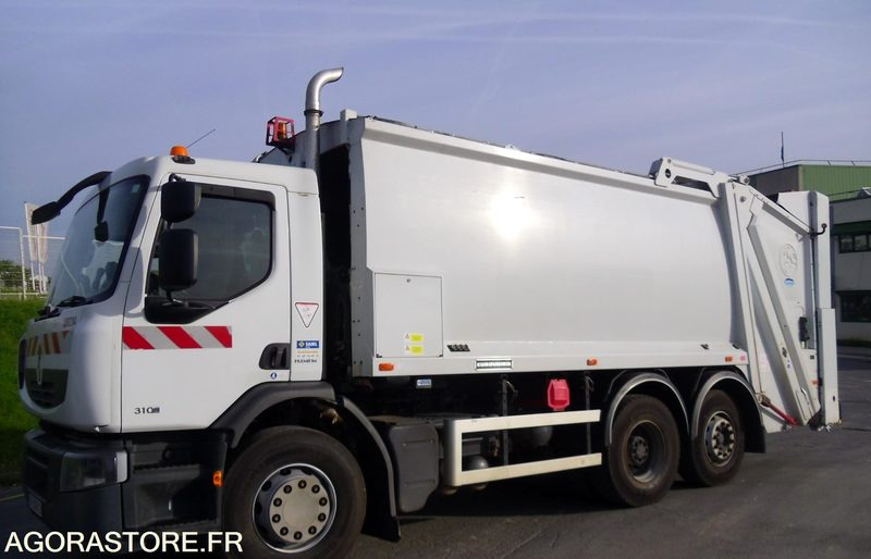 RENAULT PREMIUM 310,26 E5 - BOM 20m3 OLYMPUS OL 20W - 2010 /220000 KM (BE960YS) - Garbage truck: picture 1 RENAULT PREMIUM 310,26 E5 - BOM 20m3 OLYMPUS OL 20W - 2010 /220000 KM (BE960YS) - Garbage truck: picture 1