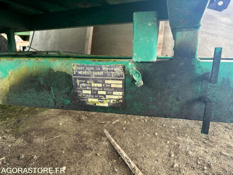 Remorque agricole Meheut- Darot - Farm trailer: picture 2 Remorque agricole Meheut- Darot - Farm trailer: picture 2