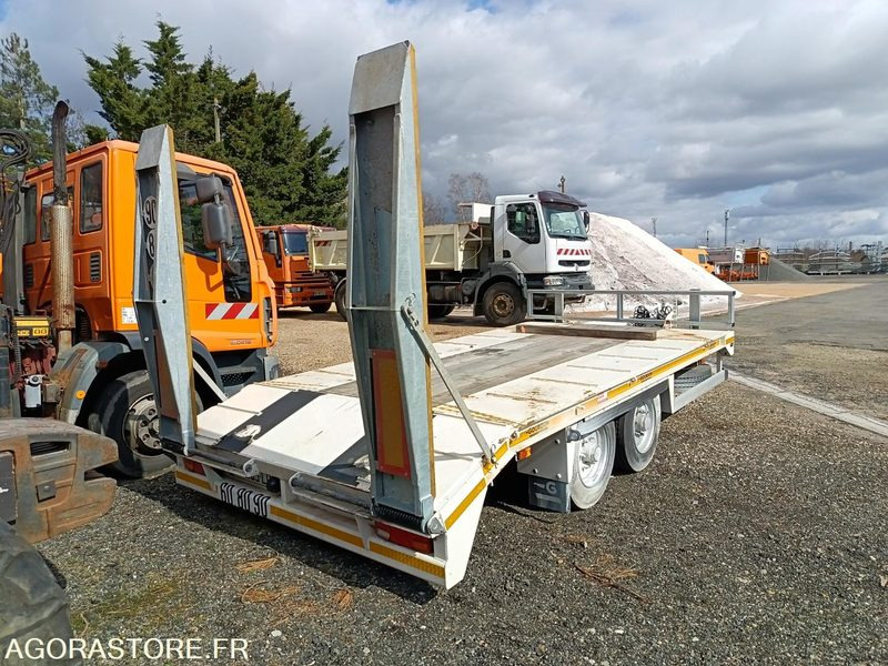 Remorque goudron 2 essieux PE80RD GT805LQ - Dropside/ Flatbed semi-trailer: picture 1 Remorque goudron 2 essieux PE80RD GT805LQ - Dropside/ Flatbed semi-trailer: picture 1