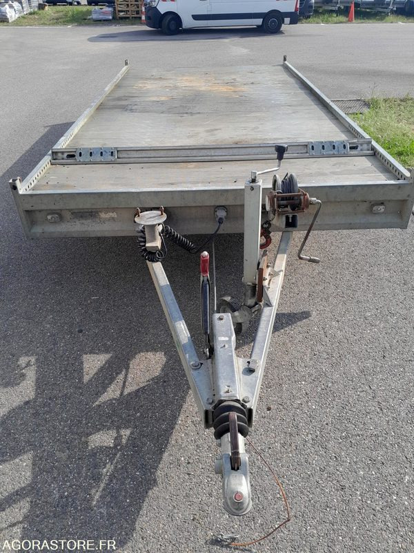 Remorque plateau 3t Anssems (RE182) - Dropside/ Flatbed semi-trailer: picture 2 Remorque plateau 3t Anssems (RE182) - Dropside/ Flatbed semi-trailer: picture 2