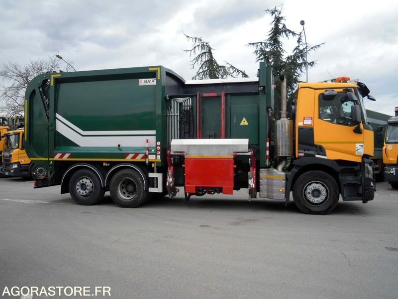 Renault 6x2 Gamme C équipé d'une benne à chargement latéral Maxxum Robopac 23m3 - Garbage truck: picture 3 Renault 6x2 Gamme C équipé d'une benne à chargement latéral Maxxum Robopac 23m3 - Garbage truck: picture 3