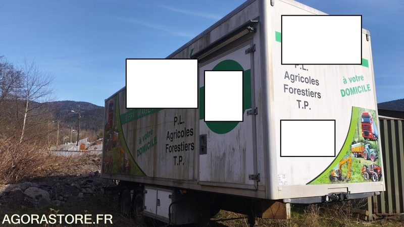 SEMI VOW-VI PTAC 6T5 FOURGON - Closed box semi-trailer: picture 2 SEMI VOW-VI PTAC 6T5 FOURGON - Closed box semi-trailer: picture 2