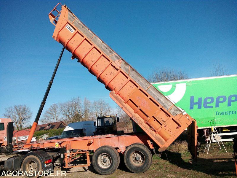 Semi benne Fruehauf - Tipper semi-trailer: picture 1 Semi benne Fruehauf - Tipper semi-trailer: picture 1
