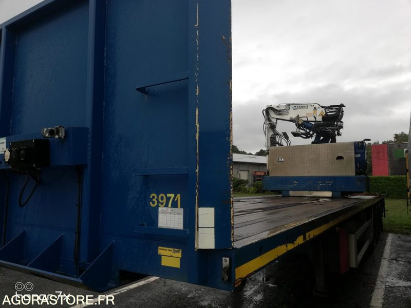 Semi-remorque Royen grue roulante Kennis 2014 (3971) - Dropside/ Flatbed semi-trailer: picture 5 Semi-remorque Royen grue roulante Kennis 2014 (3971) - Dropside/ Flatbed semi-trailer: picture 5