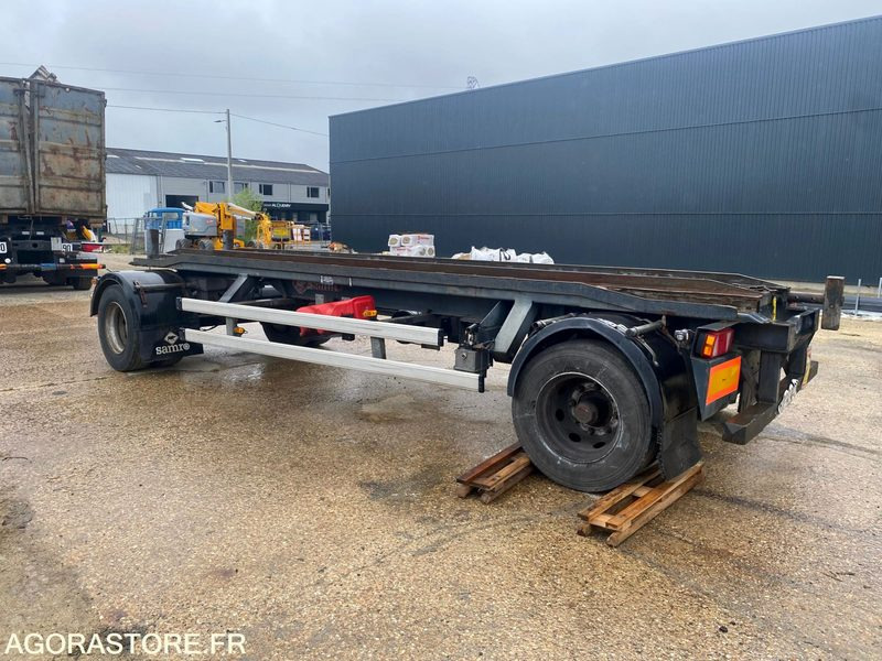 REMORQUE SAMRO PORTE CAISSON - Semi-trailer: picture 1 REMORQUE SAMRO PORTE CAISSON - Semi-trailer: picture 1