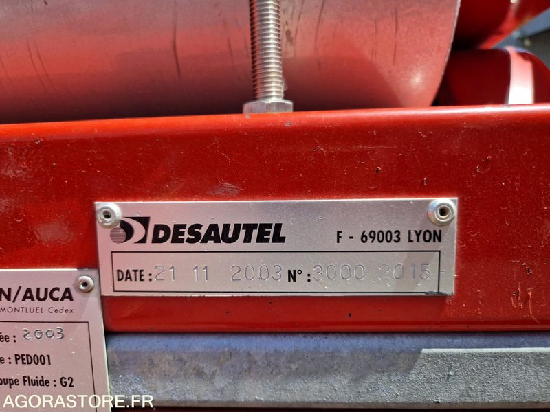 Remorque poudre Desautel - 9920ZE69 - Semi-trailer: picture 5 Remorque poudre Desautel - 9920ZE69 - Semi-trailer: picture 5