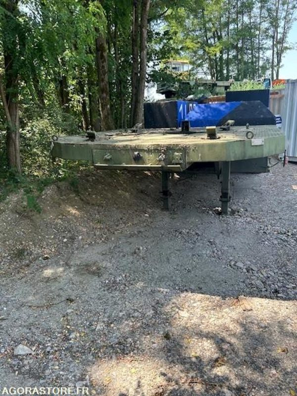 SEMI REMORQUE PLATEAU TOUT TERRAIN AVEC TWIST LOCK - Semi-trailer: picture 1 SEMI REMORQUE PLATEAU TOUT TERRAIN AVEC TWIST LOCK - Semi-trailer: picture 1