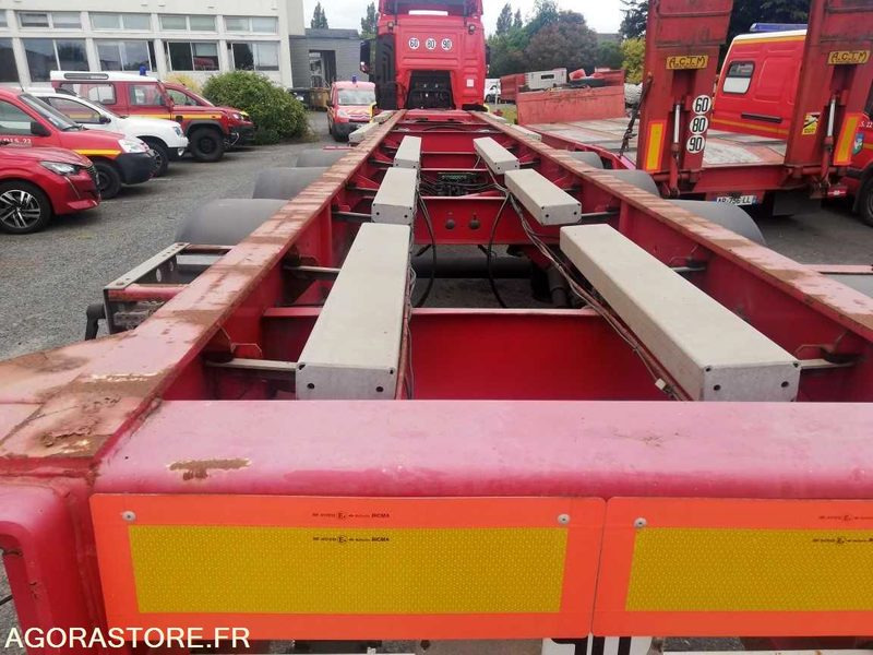 REMORQUE FRUEHAUF porte conteneurs - Trailer: picture 2 REMORQUE FRUEHAUF porte conteneurs - Trailer: picture 2