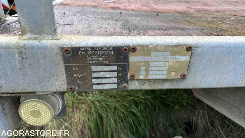 Remorque METAL REM. - 1996 - BC-495-PQ - Trailer: picture 3 Remorque METAL REM. - 1996 - BC-495-PQ - Trailer: picture 3