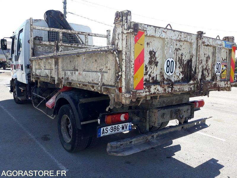 CAMION BI-BENNE + GRUE - PL RENAULT MILDIUM 180 DCI Db - 2003 / 263 610 KM - Truck: picture 5 CAMION BI-BENNE + GRUE - PL RENAULT MILDIUM 180 DCI Db - 2003 / 263 610 KM - Truck: picture 5