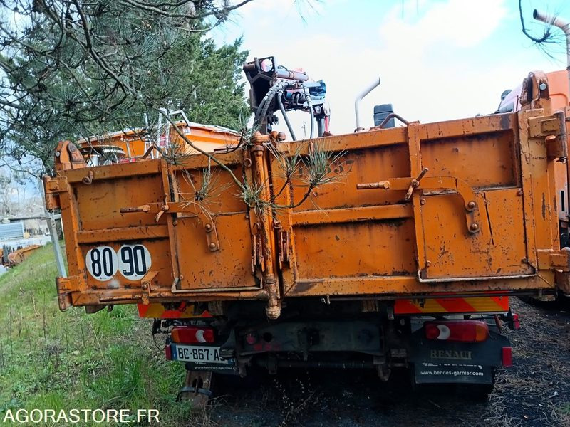 Truck Camion Renault 16T Tribenne Grue M150/12 BC-867-AS: picture 15