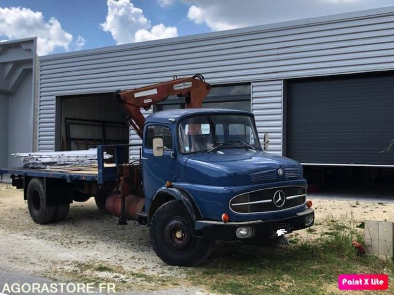 MERCEDES L 1918 PLATEAU GRUE - 128 000km - BON ETAT - NOMBREUX TRAVAUX EFFECTUES - Truck: picture 2 MERCEDES L 1918 PLATEAU GRUE - 128 000km - BON ETAT - NOMBREUX TRAVAUX EFFECTUES - Truck: picture 2
