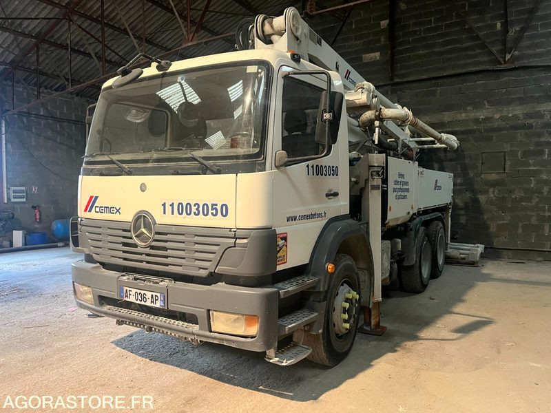 POMPE A BETON MERCEDES ATEGO 2628 - AF036AP / 2002 - 412 087 KM - EXCLU EXPORT - Truck: picture 3 POMPE A BETON MERCEDES ATEGO 2628 - AF036AP / 2002 - 412 087 KM - EXCLU EXPORT - Truck: picture 3