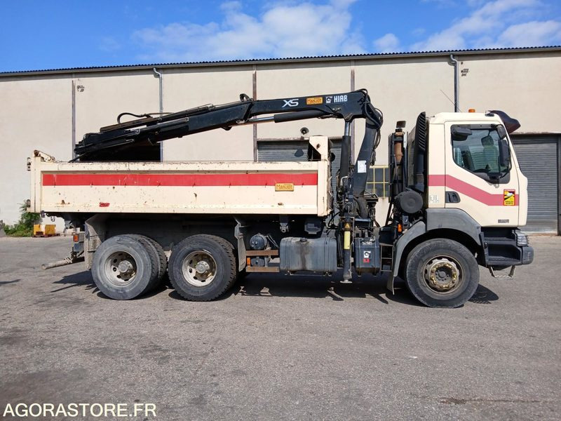 RENAULT 6x4 GRUE- 370 KERAX BENNE CARRE - 2006 / 327102 KM - BC-074-JG (M5993) - Truck: picture 1 RENAULT 6x4 GRUE- 370 KERAX BENNE CARRE - 2006 / 327102 KM - BC-074-JG (M5993) - Truck: picture 1