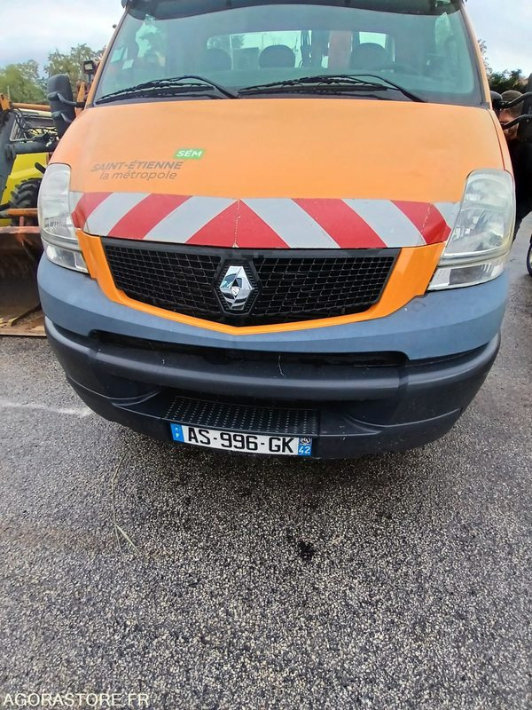 RENAULT CAMION BENNE MASCOTT AVEC GRUET PALFINGER - 2005 -124737 KMS - Truck: picture 1 RENAULT CAMION BENNE MASCOTT AVEC GRUET PALFINGER - 2005 -124737 KMS - Truck: picture 1