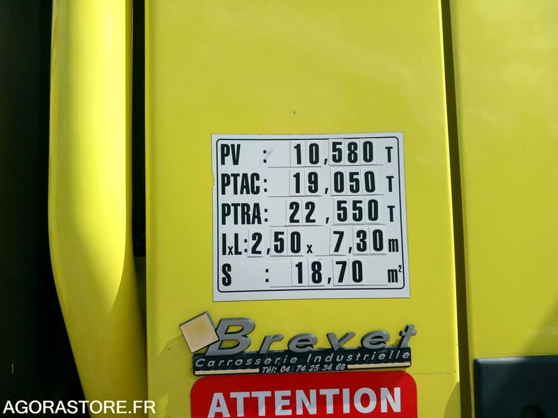 RENAULT KERAX 370 DCI + SALEUSE MECAGIL LEBON (KR0206 + SL0206) - Truck: picture 2 RENAULT KERAX 370 DCI + SALEUSE MECAGIL LEBON (KR0206 + SL0206) - Truck: picture 2