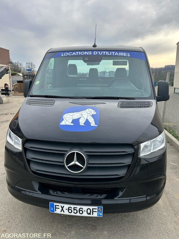 FOURGON PORTE VOITURE MERCEDES-BENZ SPRINTER 514 CDI 2021 98 000 KM - Van: picture 5 FOURGON PORTE VOITURE MERCEDES-BENZ SPRINTER 514 CDI 2021 98 000 KM - Van: picture 5