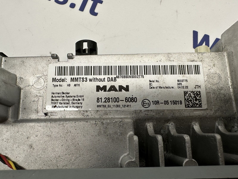 MAN MultiMedia - ECU for Truck: picture 4 MAN MultiMedia - ECU for Truck: picture 4