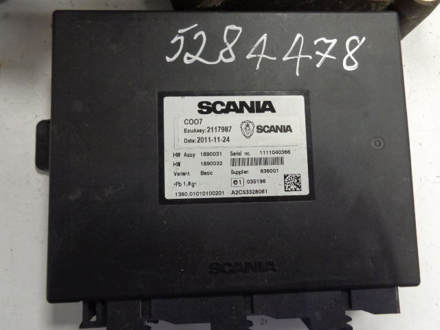 Scania ECU set with coordinator and inginiot with key WORLDWIDE DELI - Spare parts for Truck: picture 3 Scania ECU set with coordinator and inginiot with key WORLDWIDE DELI - Spare parts for Truck: picture 3