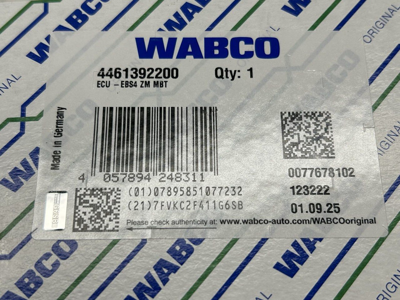 New ECU for Truck Wabco EBS4 unit: picture 6