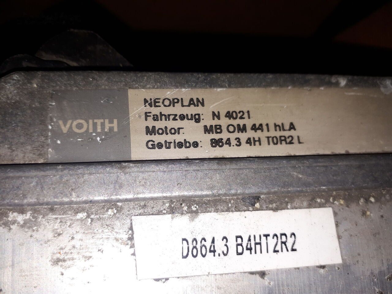 Scania VOITH 864.3E 4HT2R2 Neoplan Volvo Scania Volvo - ECU for Bus: picture 1 Scania VOITH 864.3E 4HT2R2 Neoplan Volvo Scania Volvo - ECU for Bus: picture 1