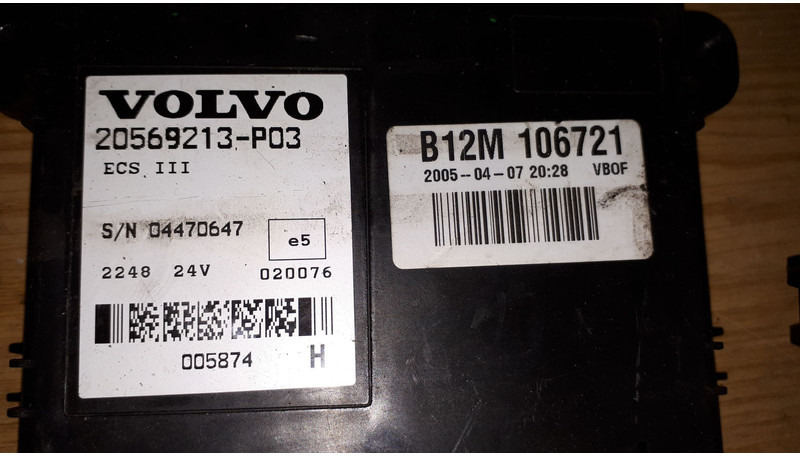 Volvo 20744283-01 .20514900-03. 20585155-P02/20554489-P04/.2050318 - ECU: picture 3 Volvo 20744283-01 .20514900-03. 20585155-P02/20554489-P04/.2050318 - ECU: picture 3