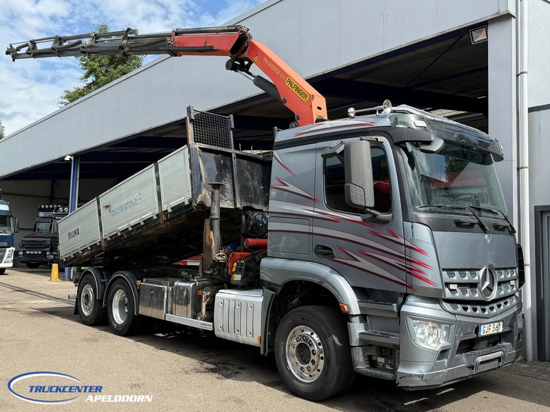 Mercedes-Benz Arocs 2635 Palfinger PK 22002, Stuuras, Euro 6 - Tipper, Crane truck: picture 1 Mercedes-Benz Arocs 2635 Palfinger PK 22002, Stuuras, Euro 6 - Tipper, Crane truck: picture 1