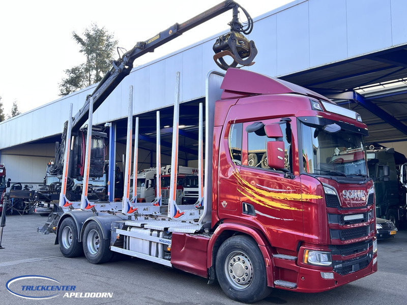 Scania R650 V8 NGS 6x4, Retarder, Jonsered ('19) - Timber truck, Crane truck: picture 1 Scania R650 V8 NGS 6x4, Retarder, Jonsered ('19) - Timber truck, Crane truck: picture 1
