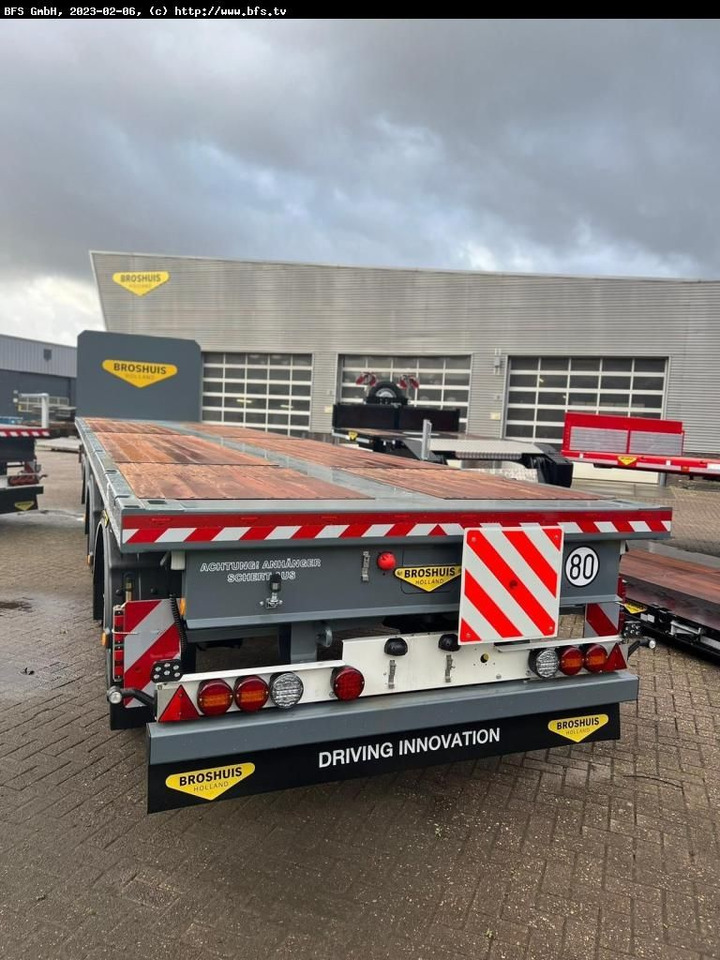Broshuis Telesattel 1x ausziehbar 3-Achs Telesattel Leich - Dropside/ Flatbed semi-trailer: picture 4 Broshuis Telesattel 1x ausziehbar 3-Achs Telesattel Leich - Dropside/ Flatbed semi-trailer: picture 4