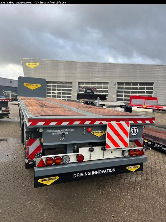 Broshuis Telesattel 1x ausziehbar 3-Achs Telesattel leich - Dropside/ Flatbed semi-trailer: picture 4 Broshuis Telesattel 1x ausziehbar 3-Achs Telesattel leich - Dropside/ Flatbed semi-trailer: picture 4