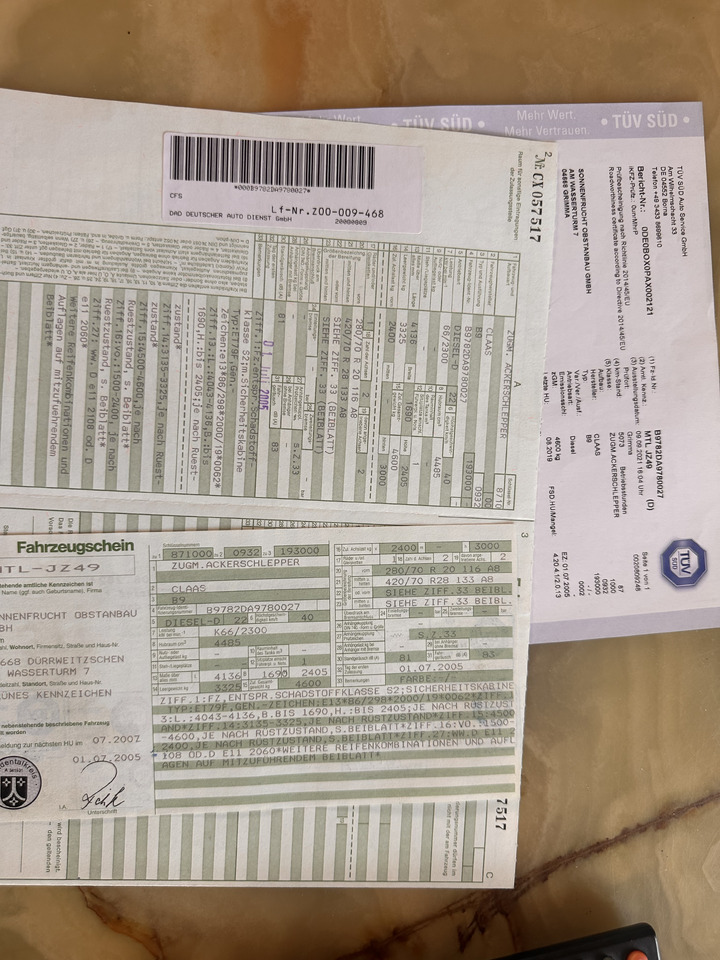 Leasing of CLAAS NECTIS 257F CLAAS NECTIS 257F: picture 6 Leasing of CLAAS NECTIS 257F CLAAS NECTIS 257F: picture 6