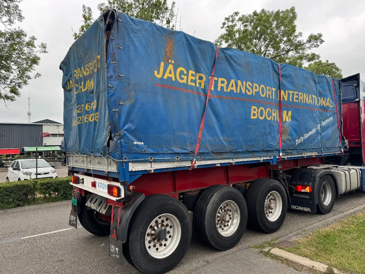 Krone SDP 27 ELC 3 BPW AXLE - Curtainsider semi-trailer: picture 4 Krone SDP 27 ELC 3 BPW AXLE - Curtainsider semi-trailer: picture 4
